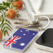 Vlag van Australië Sleutelhanger (Voorkant Rechts)