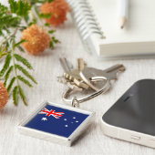 Vlag van Australië Sleutelhanger (Zijkant)