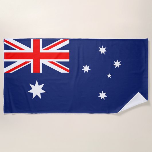 Vlag van Australië Strandlaken (Voorkant)