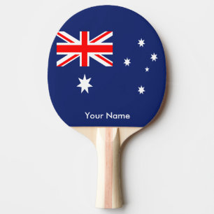 Vlag van Australië Tafeltennisbatje