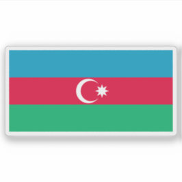 Vlag van Azerbeidzjan (1991-2013) Sticker