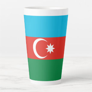 Vlag van Azerbeidzjan Latte Mok
