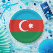 Vlag van Azerbeidzjan Papieren Bordje (Feest)