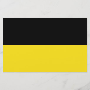 Vlag van Baden Württemberg (Duitse staat) Briefpapier