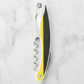 Vlag van Baden-Württemberg Waiter's Corkschroef Kurkentrekker (Voorkant)