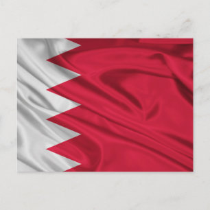 Vlag van Bahrein Briefkaart