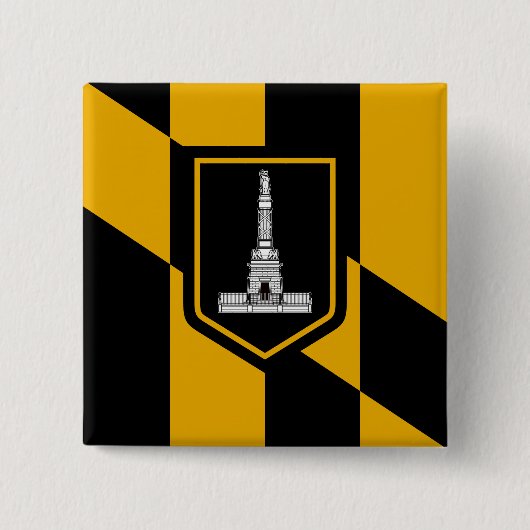 Vlag van Baltimore, Button van Maryland (Voorkant)