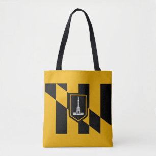 Vlag van Baltimore Canvas tas