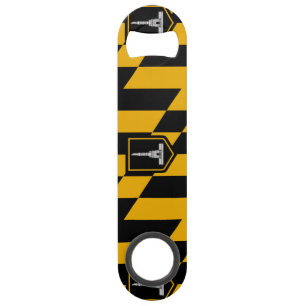 Vlag van Baltimore, maryland Bar Key Speed Flessenopener