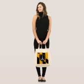 Vlag van Baltimore, Maryland Tote Bag (Voorkant (model))