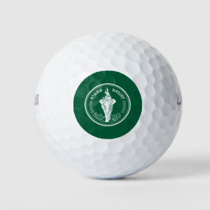 Vlag van Bangkok, Thailand Golf Balls Golfballen