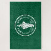 Vlag van Bangkok (Thaise hoofdstad) Legpuzzel (Verticaal)