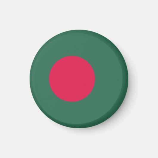 vlag van Bangladesh Magneet (Voorkant)