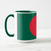 vlag van Bangladesh Mok (Links)