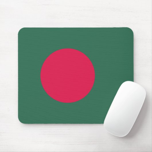 vlag van Bangladesh Muismat (Met muis)
