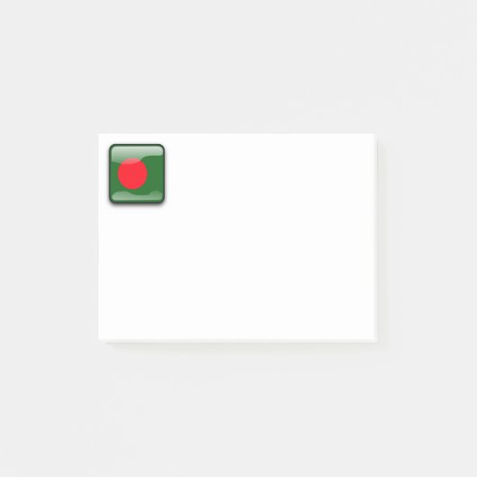 Vlag van Bangladesh Post-it® Notes (Voorkant)