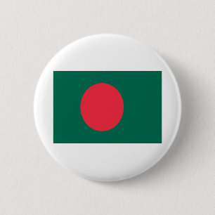 Vlag van Bangladesh Ronde Button 5,7 Cm