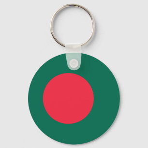 Vlag van Bangladesh Sleutelhanger