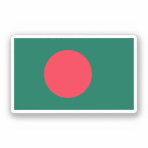 Vlag van Bangladesh Sticker