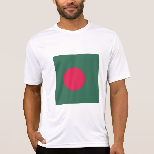 vlag van Bangladesh T-shirt (Voorkant)