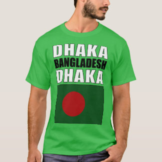Vlag van Bangladesh T-shirt