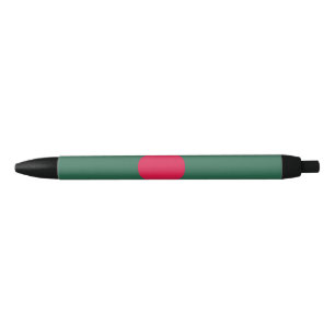 vlag van Bangladesh Zwarte Inkt Pen