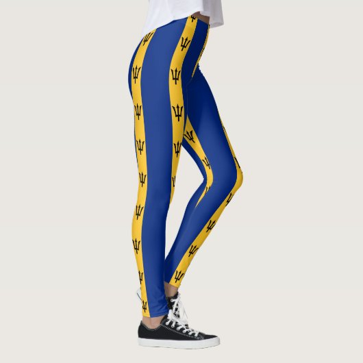 Vlag van Barbados Leggings (Rechts)