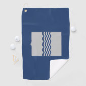 Vlag van Basilicata (Italië) Golfhanddoek (Insitu)
