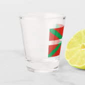Vlag van Baskenland Shot Glas (Links)
