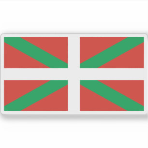 Vlag van Baskenland Sticker
