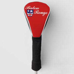 Vlag van Baton Rouge, Louisiana Golf Head Hoesje Golfheadcover