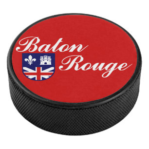 Vlag van Baton Rouge, Louisiana Hockey Puck