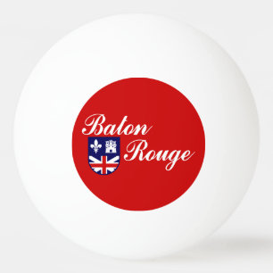 Vlag van Baton Rouge, Louisiana Ping-Pong Ball