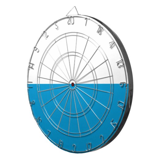 Vlag van Bavaria Dart Board Dartbord (Voorkant Rechts)