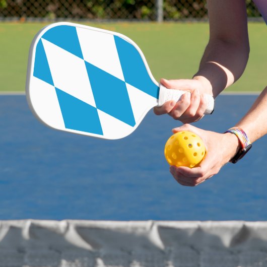 Vlag van Beieren, DUITSLAND Pickleball Paddle (Insitu)