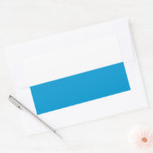 Vlag van Beieren Rechthoekige Sticker (Envelop)