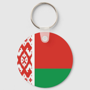 Vlag van Belarus Sleutelhanger