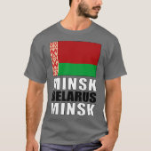 Vlag van Belarus T-shirt (Voorkant)