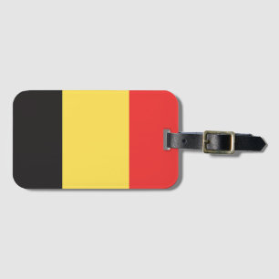 Vlag van België Bagagelabel