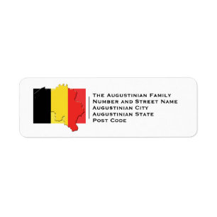 Vlag van BELGIË Belgisch hoofdartikel Etiket