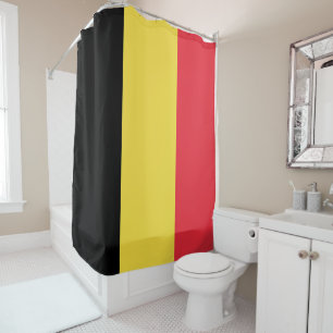 Vlag van België Douchegordijn