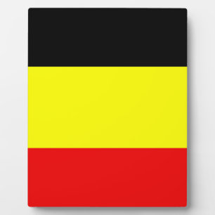 Vlag van België Fotoplaat