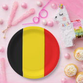 Vlag van België Papieren Bordje (Feest)