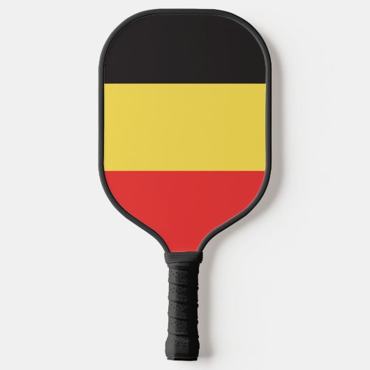 Vlag van België Pickleball Paddle (Achterkant)