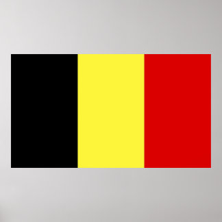 Vlag van België Poster