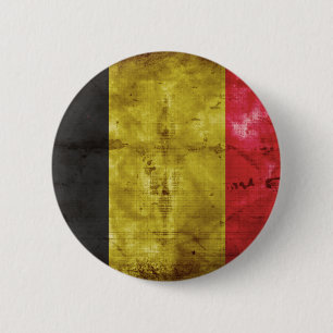 Vlag van België Ronde Button 5,7 Cm