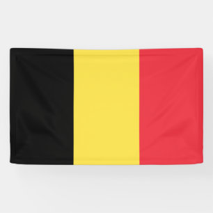 Vlag van België Spandoek