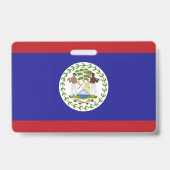 Vlag van Belize Badge (Achterkant)