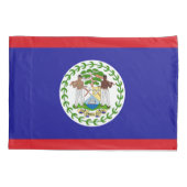 Vlag van Belize Kussensloop (Achterkant)
