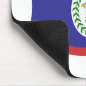 Vlag van Belize Muismat (Hoek)